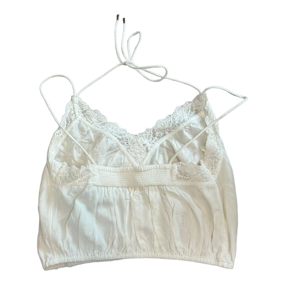 Free People White Lace Cami Crop Top - Picture 11 of 12
